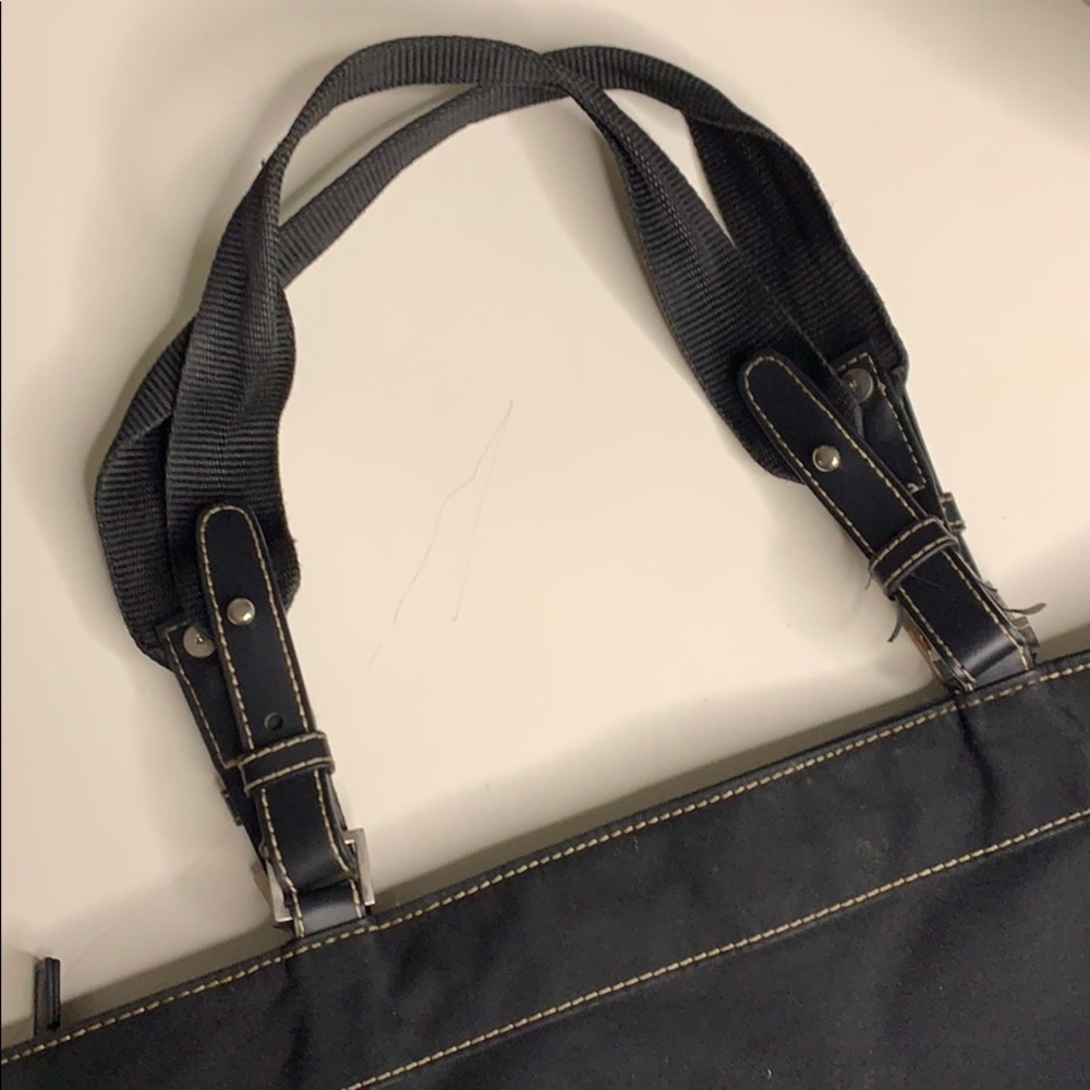 Reaction Kenneth Cole tote black shoulder tote bag unisex - Picture 4 of 9